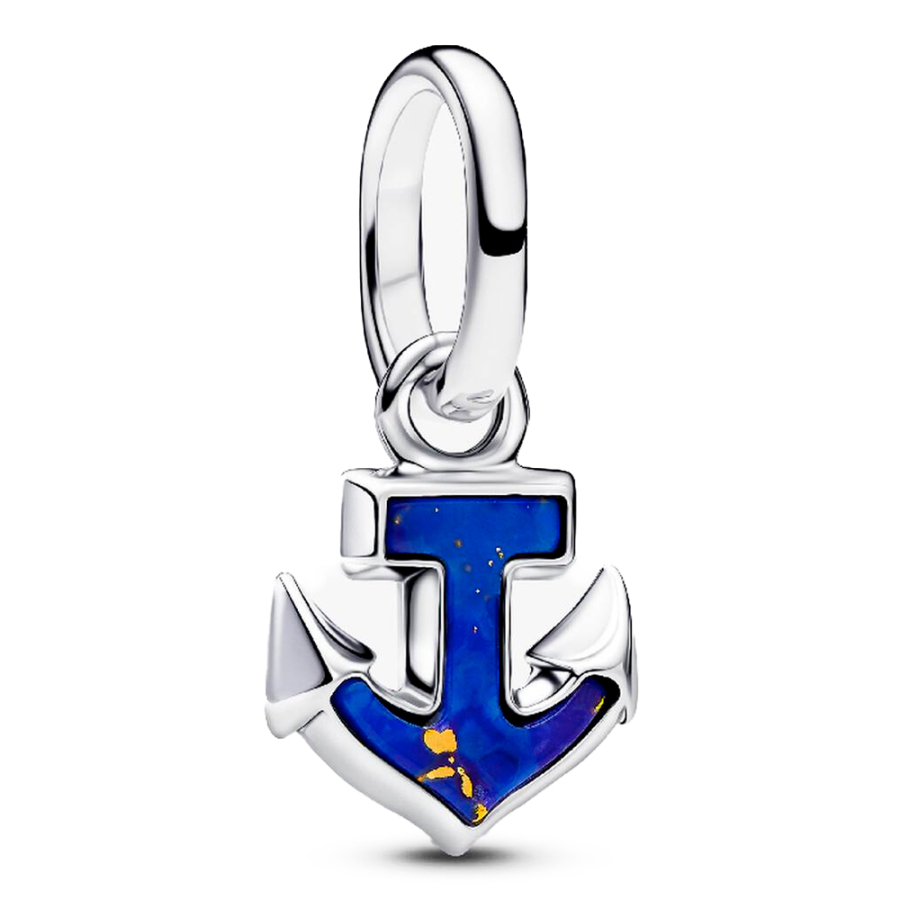 pingente-charm-mini-ancora-azul-794610c01 pingente-charm-mini-ancora-azul-794610c01