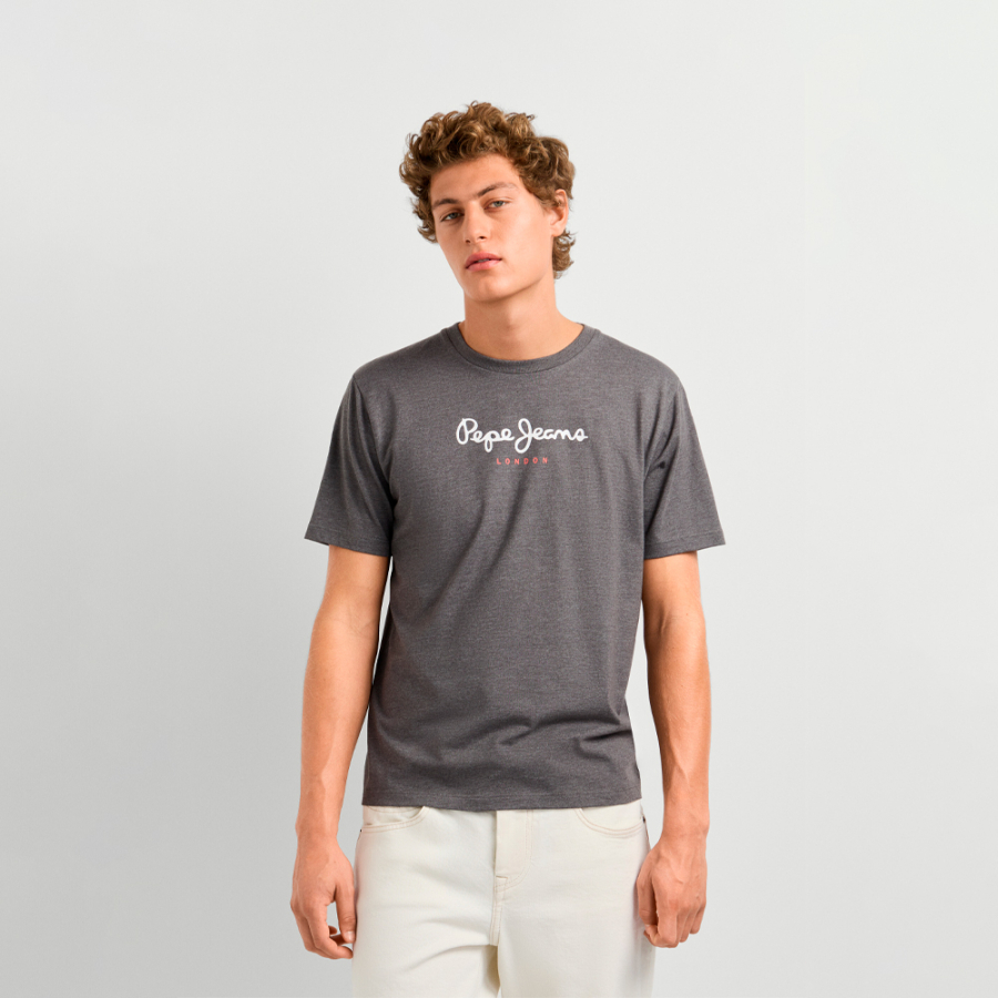normal-geschnittenes-t-shirt-mit-aufgedrucktem-logo
