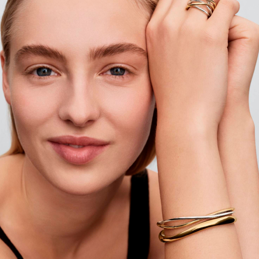 pulsera-rigida-entrelazada-en-dos-tonos-564656c00 pulsera-rigida-entrelazada-en-dos-tonos-564656c00
