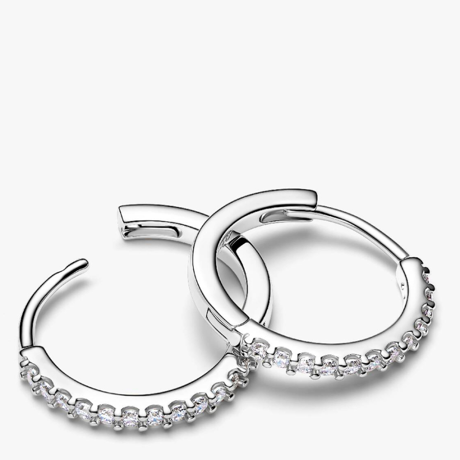 pendientes-de-aro-mini-brillantes-294649c01 pendientes-de-aro-mini-brillantes-294649c01