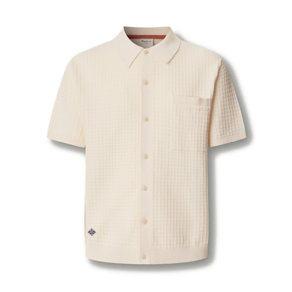 Pepe Jeans T-shirts Blanc - chemise en maille coupe classique - XL - Ref 71 €
