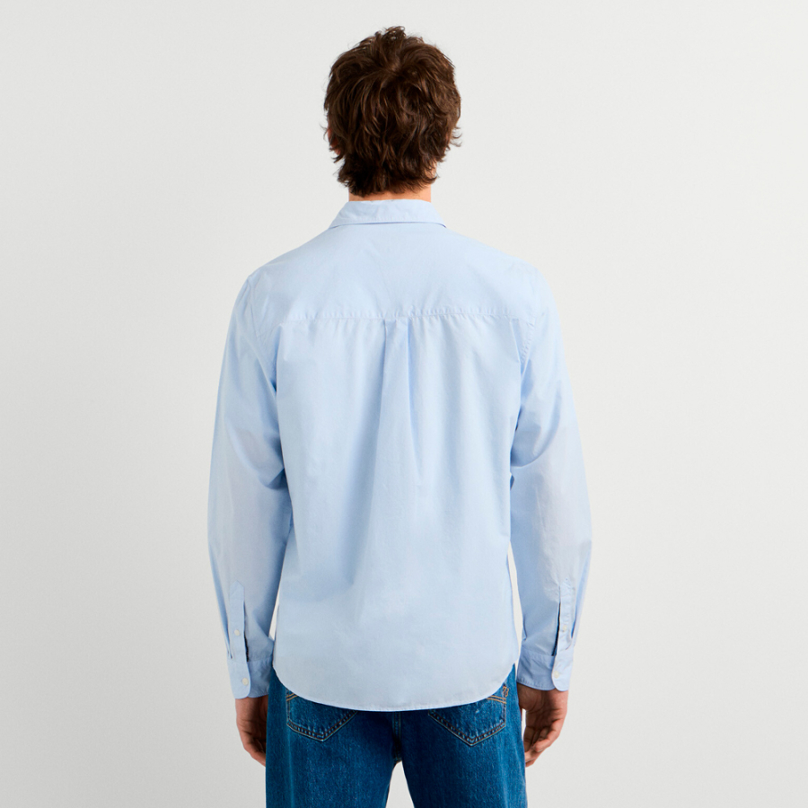 camisa-de-popeline-de-corte-regular camisa-de-popeline-de-corte-regular