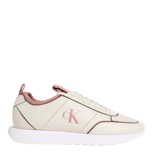 Calvin Klein CHAUSSURE CUSSON DE CHAUSSETTE DE COURSE RTRO - 38 Beige- Ref 84 €