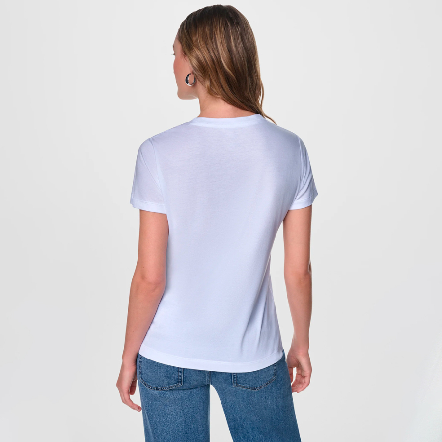 newsprint-dkny-stacked-logo-t-shirt newsprint-dkny-stacked-logo-t-shirt