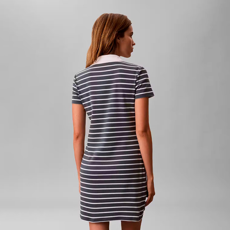 vestido-corto-de-canale-con-logo