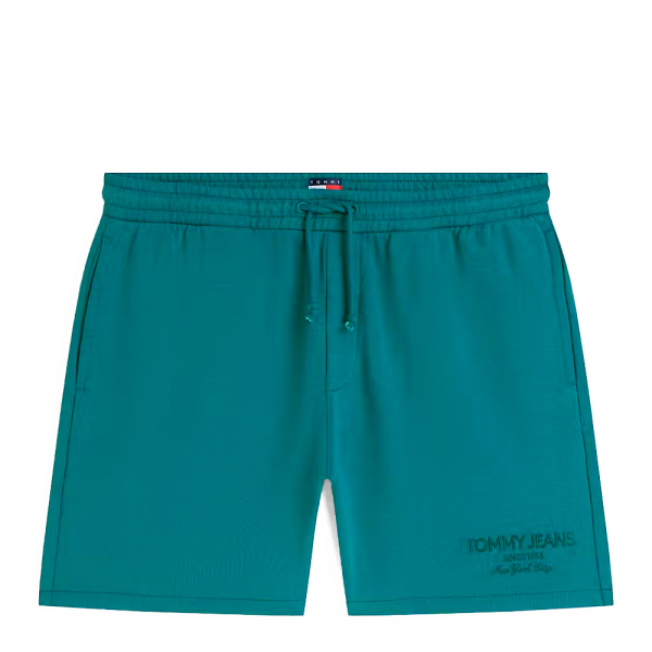 Tommy Hilfiger Pantalons Vert - Short de sport classique avec logo ton sur ton - M - Ref 67 €