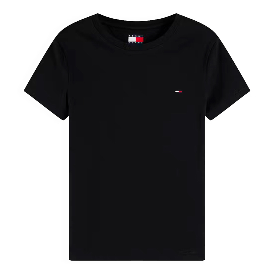 camiseta-slim-de-cuello-redondo-con-logo-bordado