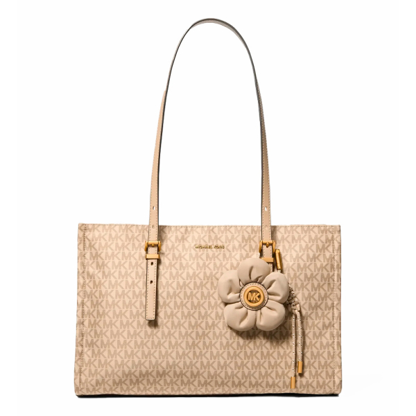 Michael Kors Sac cabas Zadie avec logos - U Beige- Ref 176 €