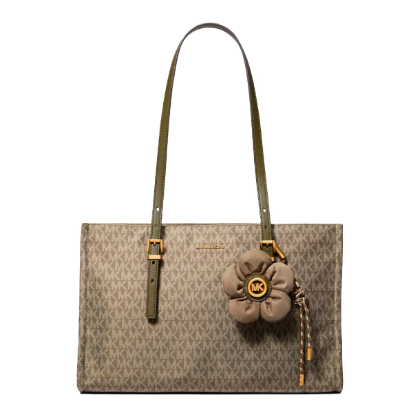 Michael Kors Sac cabas Zadie avec logos - U Vert- Ref 176 €