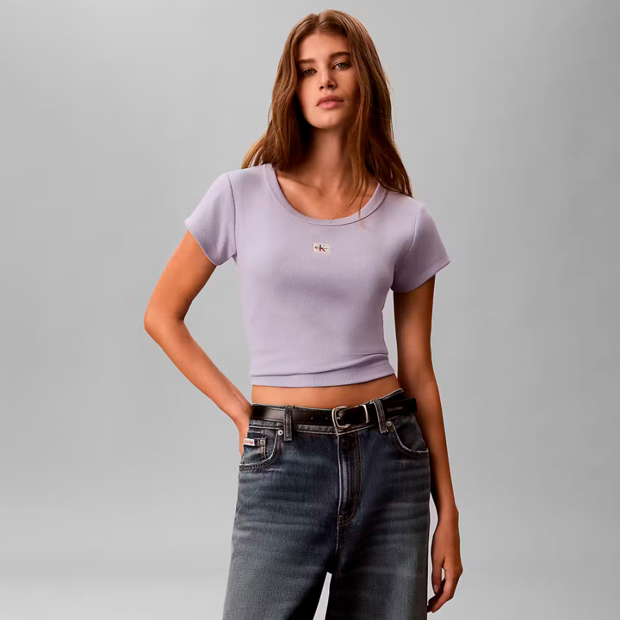 camiseta-de-bebe-de-canale-con-logo-tejido camiseta-de-bebe-de-canale-con-logo-tejido