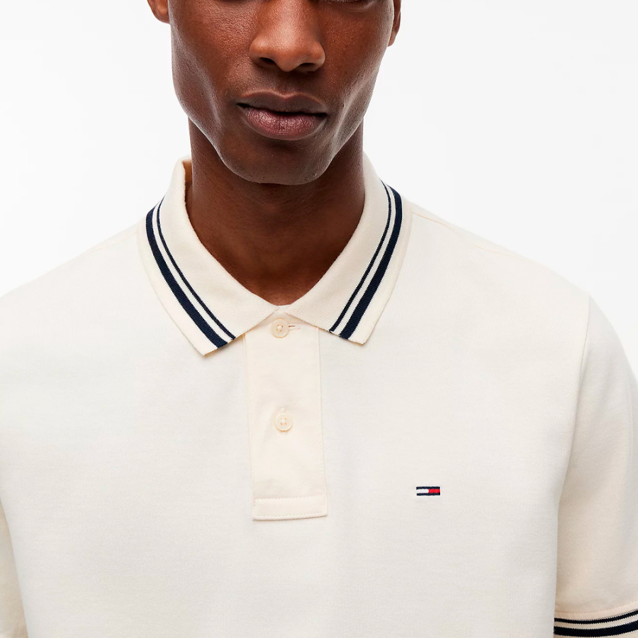 polo-ribeteado-de-corte-regular-con-logo-de-tommy polo-ribeteado-de-corte-regular-con-logo-de-tommy