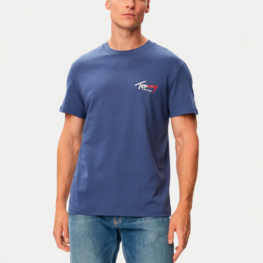 t-shirt-slim-in-maglia-con-logo