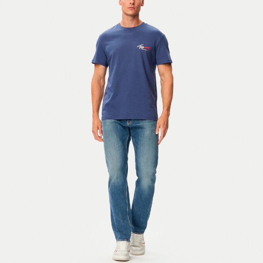 t-shirt-slim-in-maglia-con-logo