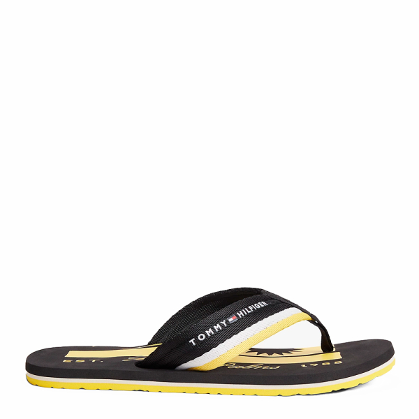 Tommy Hilfiger tongs bride tresse raye - 43 Multicolore- Ref 36 €