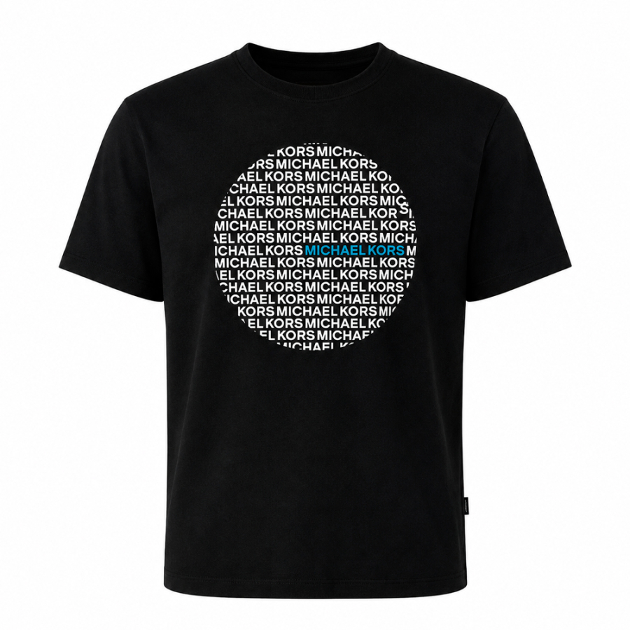 camiseta-com-logotipo-circular-estampado