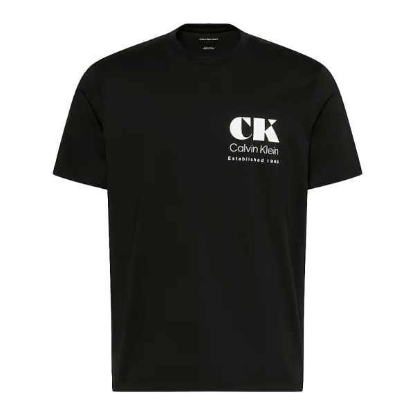 Calvin Klein T-shirts Noir - T-SHIRT GRAPHIQUE EU CK RESORT - XL - Ref 36 €