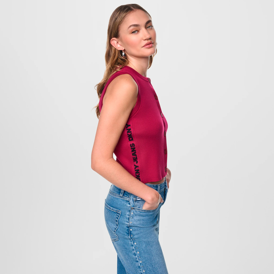 cropped-sleeveless-logo-t-shirt