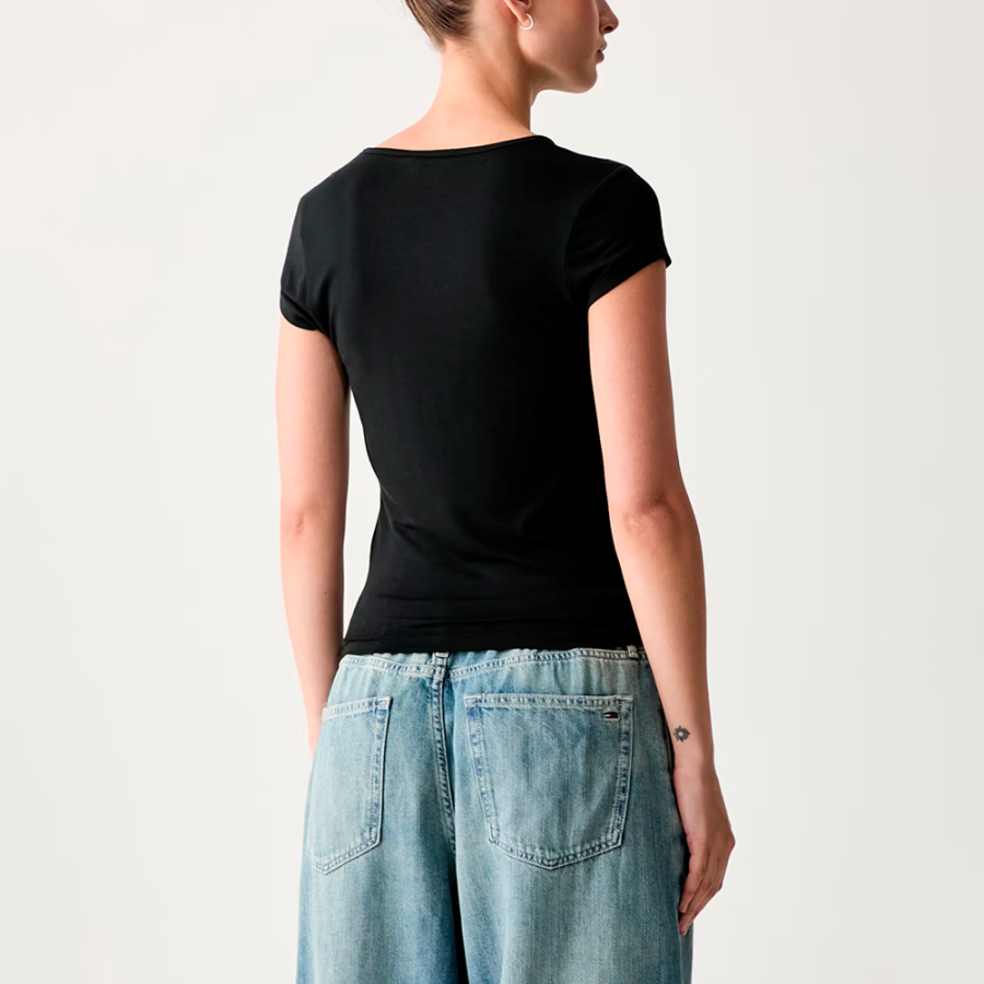 slim-draped-t-shirt