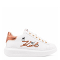 013-WHITE LTHR W/MID BROWN
