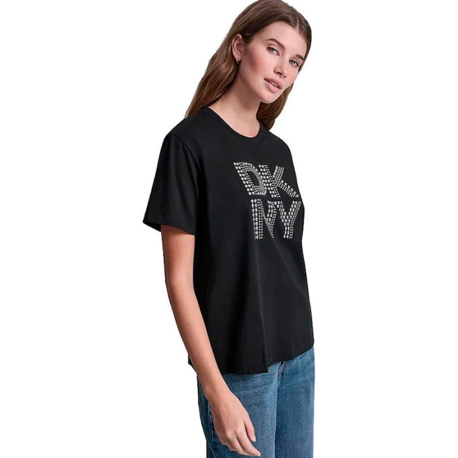 t-shirt-lo-go-relaxed-fit-con-strass t-shirt-lo-go-relaxed-fit-con-strass