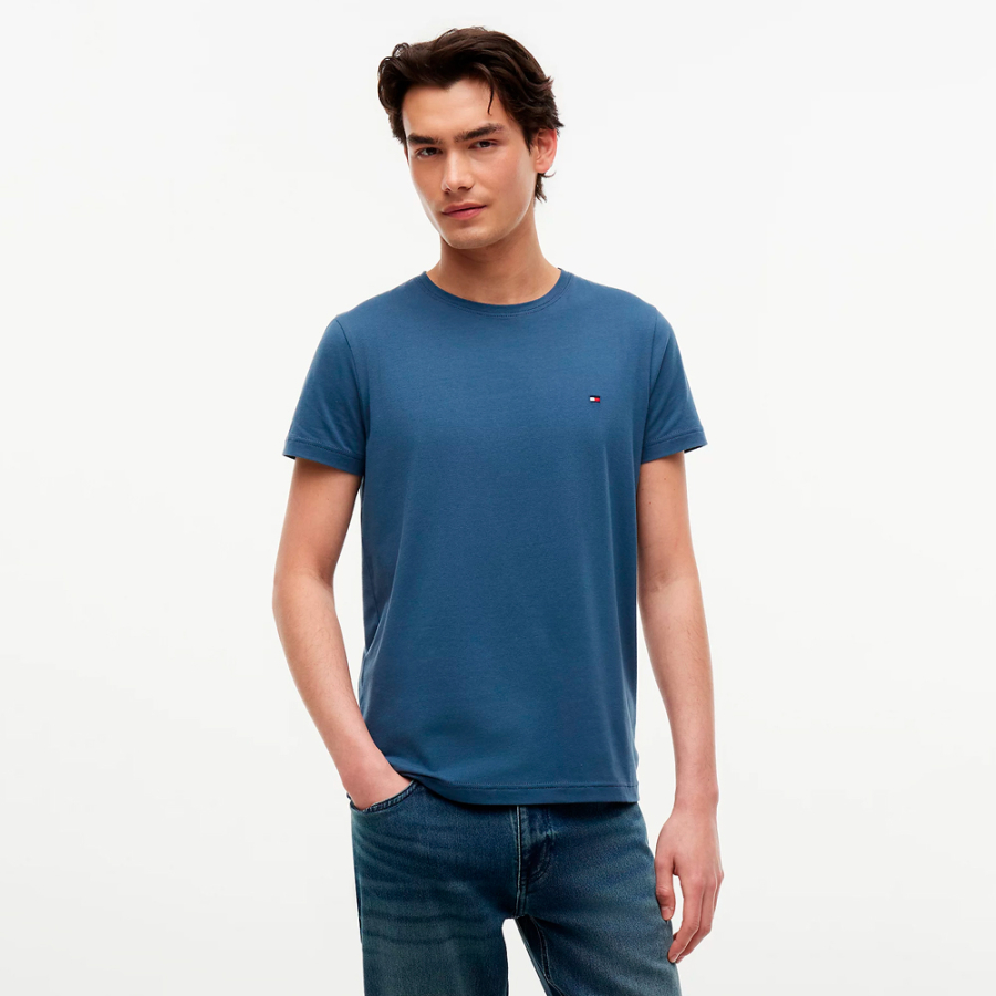 camiseta-slim-de-punto-con-logo-bordado