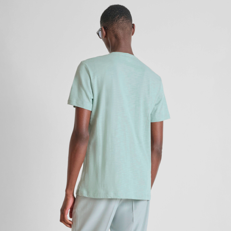 camiseta-regular-fit-de-punto-de-algodon-slub camiseta-regular-fit-de-punto-de-algodon-slub