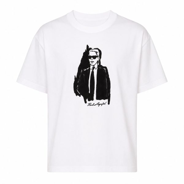 Karl Lagerfeld T-shirts Blanc - T-SHIRT KL 755143 563225 - M - Ref 98 €