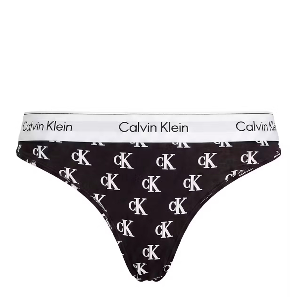 Calvin Klein Sous-vtements Noir - String - Icon Coton Modal - XL - Ref 21 €