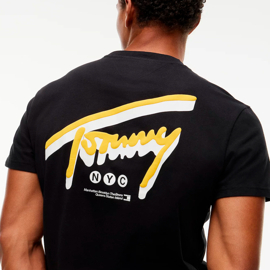 camiseta-de-punto-con-logo-trasero camiseta-de-punto-con-logo-trasero
