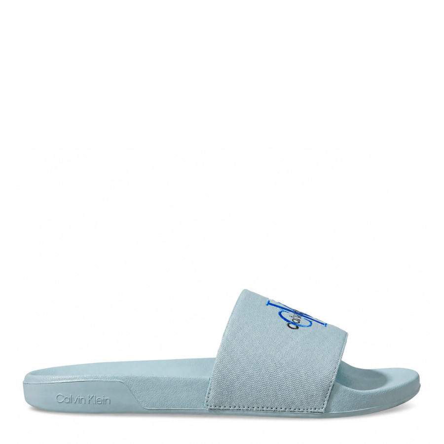 chanclas-contorneadas-de-lona-con-logo chanclas-contorneadas-de-lona-con-logo