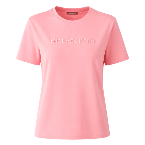 Michael Kors T-shirts hauts et polos Rose - T-shirt logo MK MT6528597J - XS - Ref 68 €