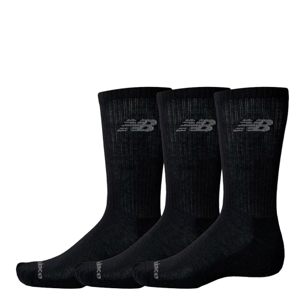 New Balance Calcetines Noir - PACK 3 PERFORMANCE QUIPE DE BASE - M - Ref 13$