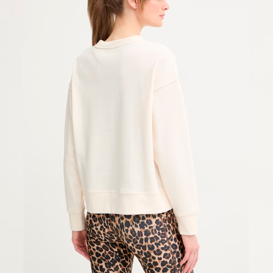 dkny-sweatshirt-mit-gestucktem-leopardenlogo-und-rundhalsausschnitt