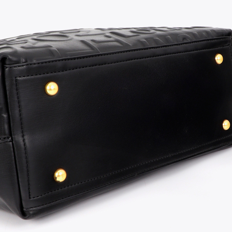 borsa-shopper-con-monogramma-in-rilievo borsa-shopper-con-monogramma-in-rilievo