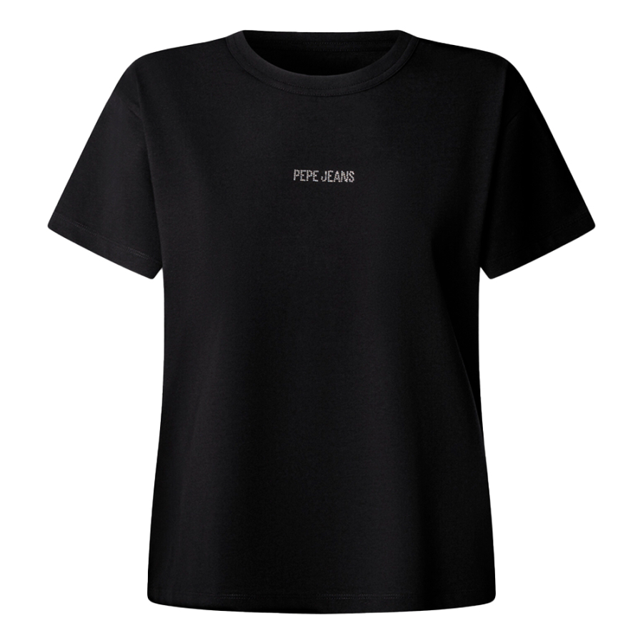 rhinestone-logo-t-shirt rhinestone-logo-t-shirt