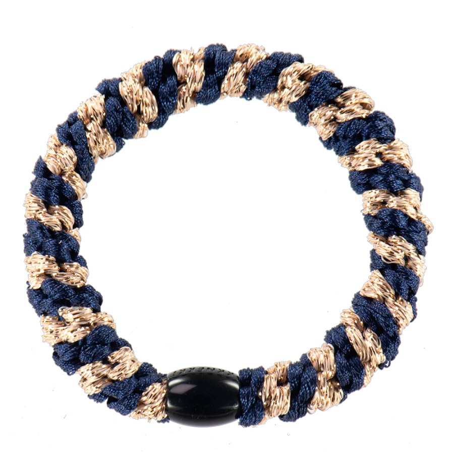 navy-beige-glitter-hair-tie navy-beige-glitter-hair-tie