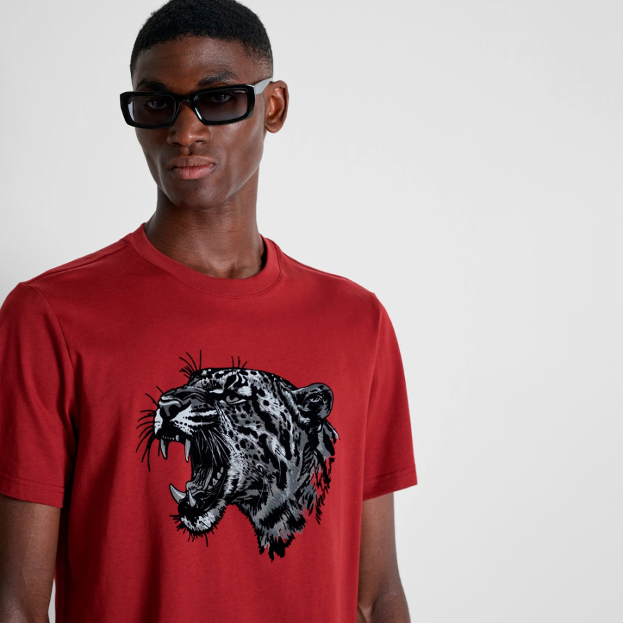 regular-fit-flock-print-t-shirt regular-fit-flock-print-t-shirt