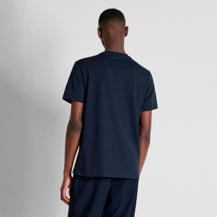regular-fit-t-shirt-with-matte-silver-logo regular-fit-t-shirt-with-matte-silver-logo