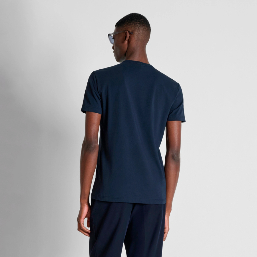 super-slim-fit-t-shirt-with-reflective-logo super-slim-fit-t-shirt-with-reflective-logo