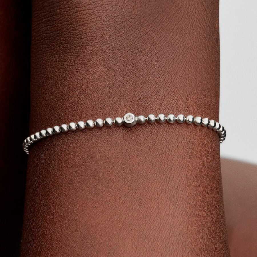 bracciale-con-perline-e-gemme-scintillanti-594822c01 bracciale-con-perline-e-gemme-scintillanti-594822c01