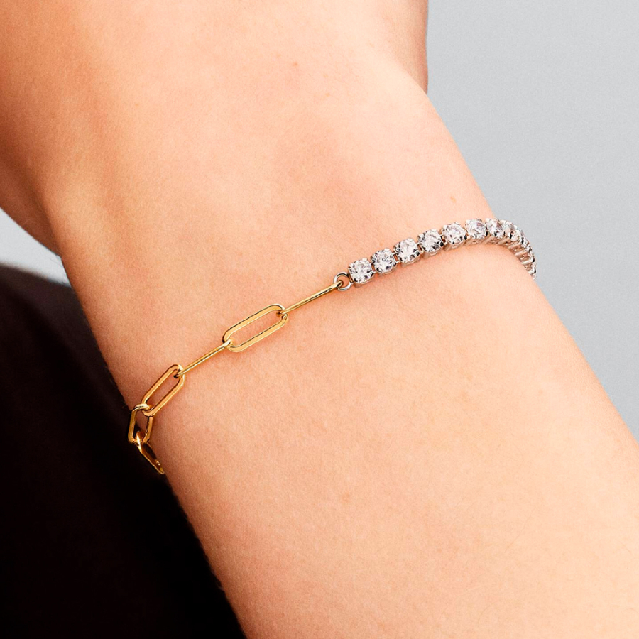 pulseira-de-tenis-e-elos-564821c01 pulseira-de-tenis-e-elos-564821c01
