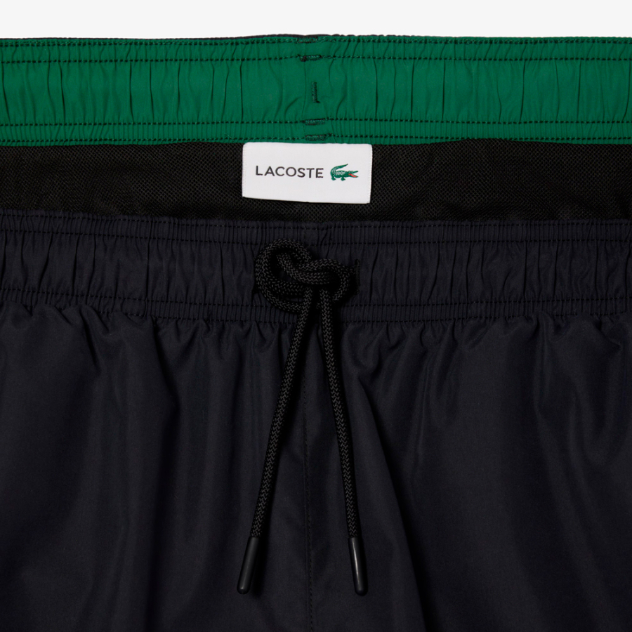 einfarbige-mittellange-badehose