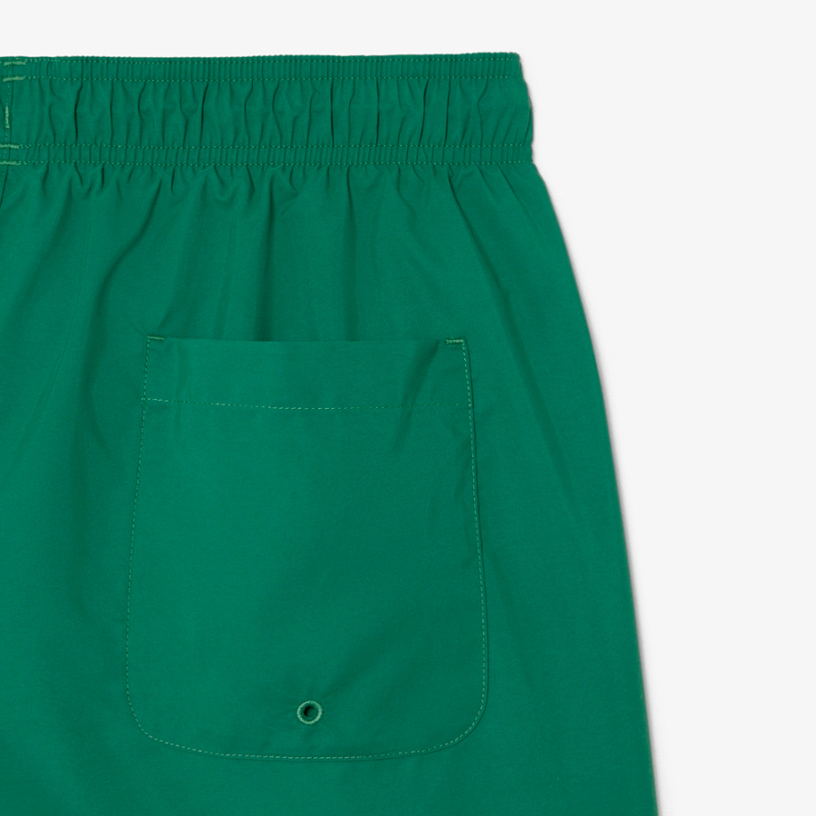 einfarbige-mittellange-badehose