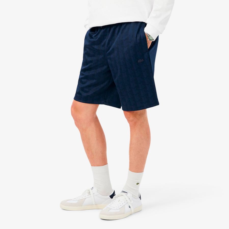 shorts-mit-regularer-passform-und-monogrammiertem-jacquardmuster shorts-mit-regularer-passform-und-monogrammiertem-jacquardmuster
