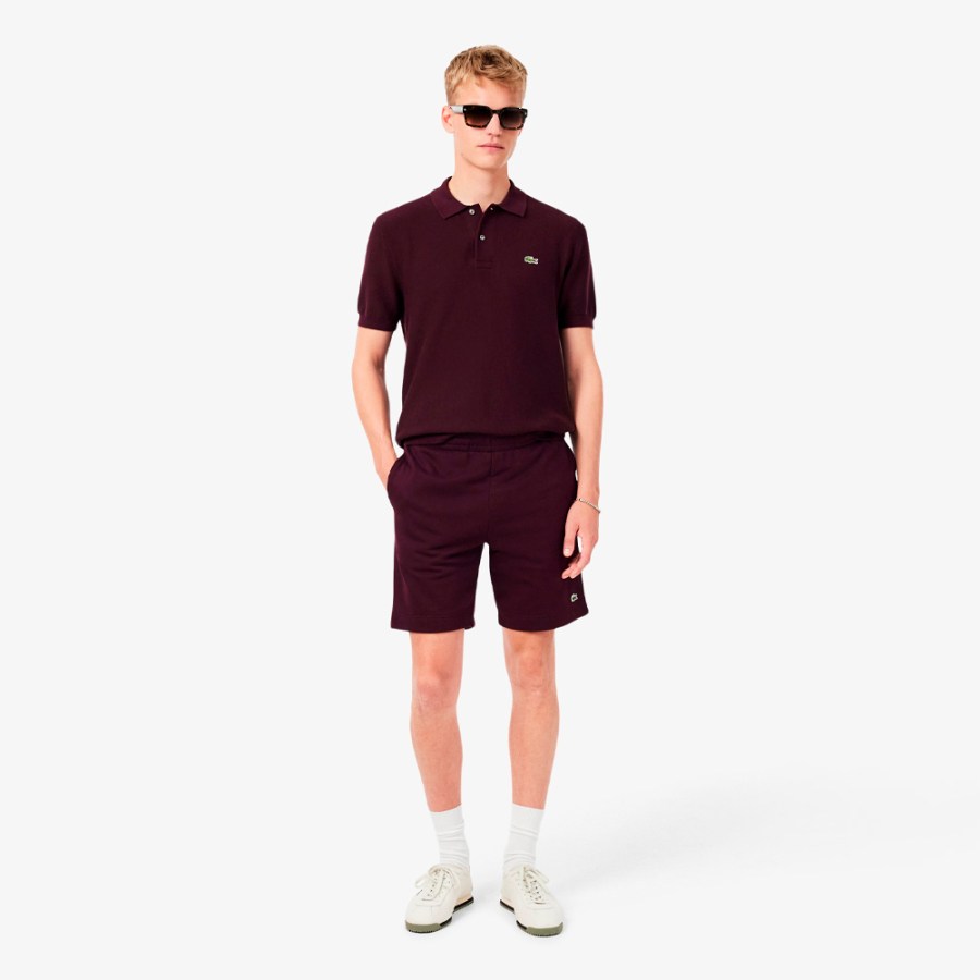 short-de-felpa-de-corte-regular short-de-felpa-de-corte-regular