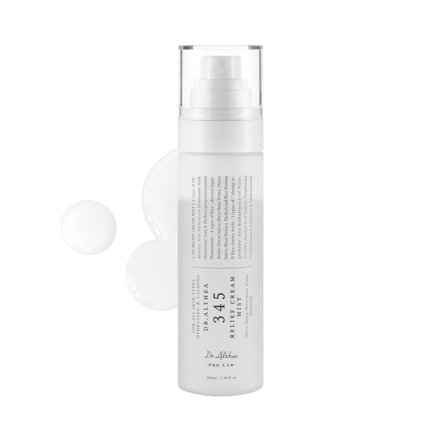 345 Relief Cream MistBruma Facial Hidratante con Extracto de Arroz 345 Relief Cream MistBruma Facial Hidratante con Extracto de Arroz