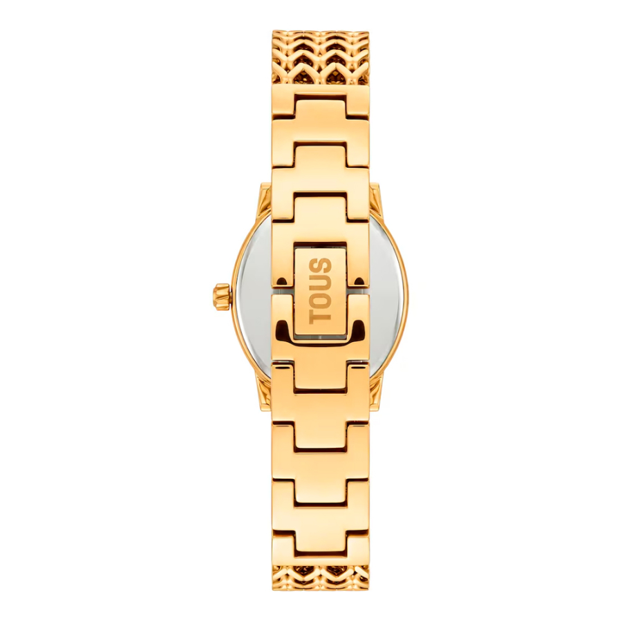 reloj-analogico-con-brazalete-de-acero-dorado-y-malaquita-osier-mini
