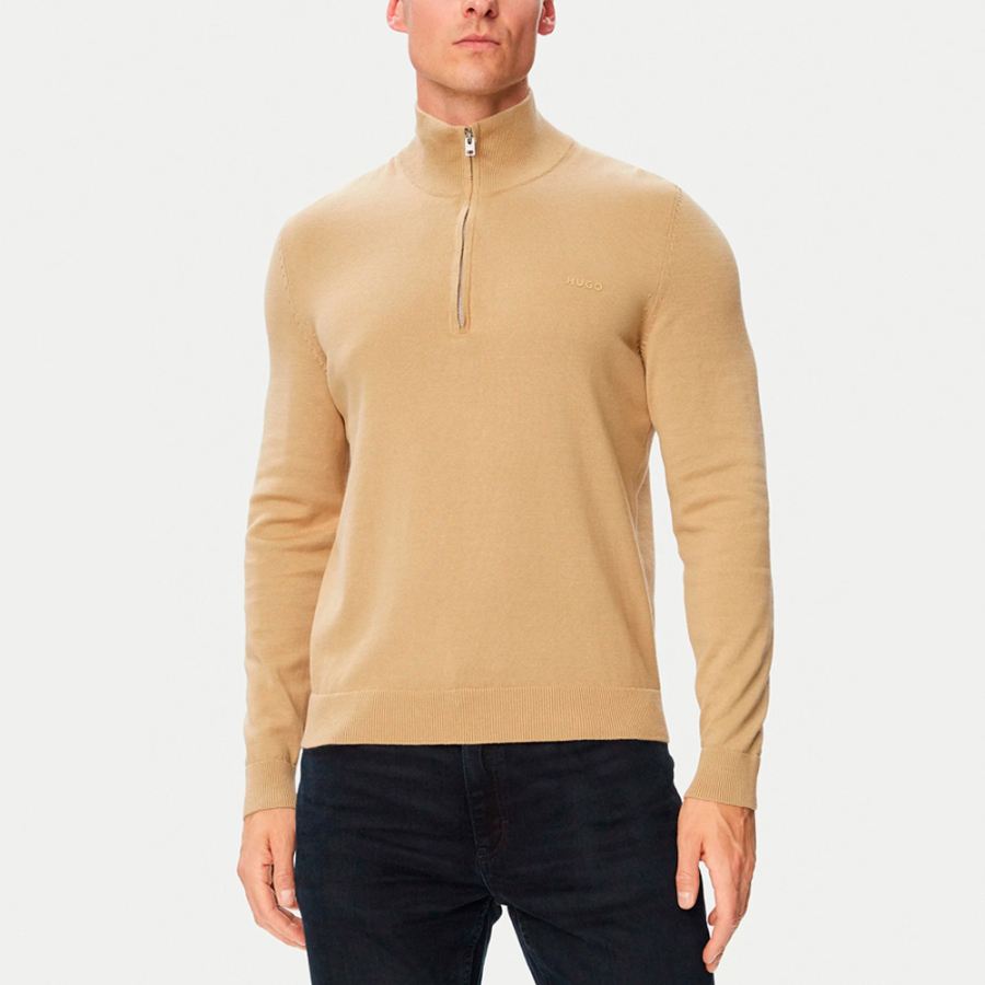 cotton-sweater-with-short-zipper cotton-sweater-with-short-zipper