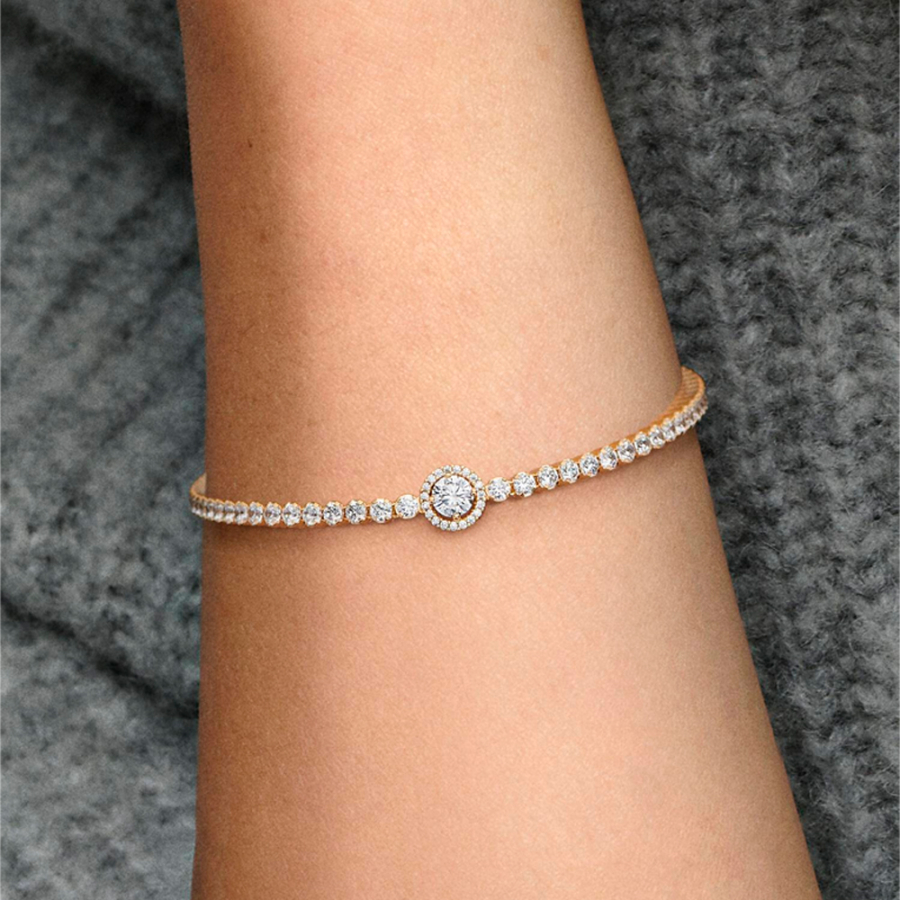 pulsera-de-tenis-halo-brillante-569416c01 pulsera-de-tenis-halo-brillante-569416c01