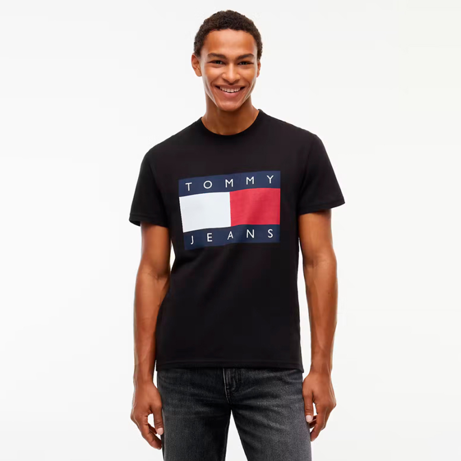 t-shirt-with-round-neck-and-logo t-shirt-with-round-neck-and-logo